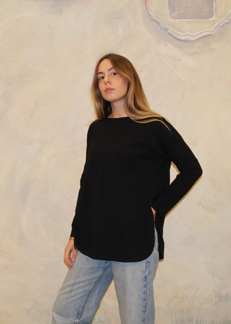 Saetta T-shirt con spacchi laterali