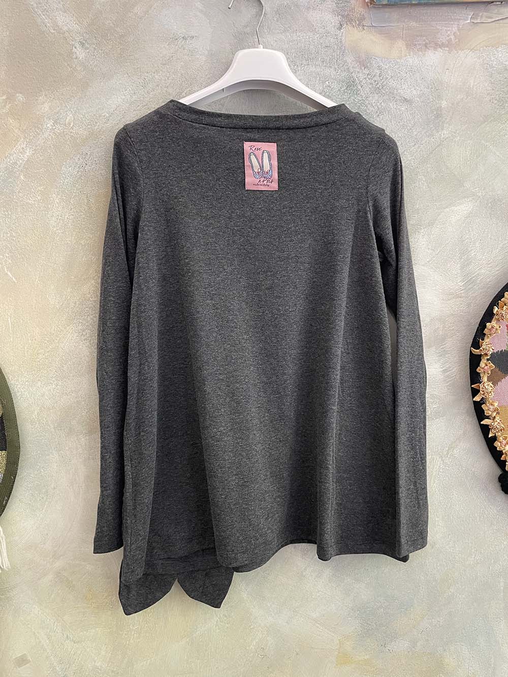 ROSÈ A POIS Pimpinella Grey T-shirt